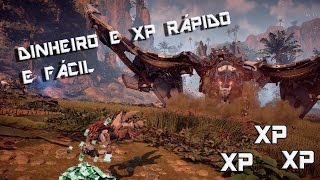Horizon Zero Dawn : COMO CONSEGUIR XP E CACOS, RÁPIDO!!