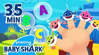 Baby Shark Learns ABC! | +Compilation | ABC Songs for Kids 