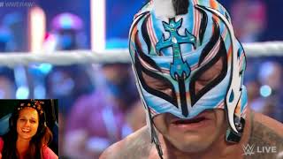 WWE Raw Dominik 619s Rey Mysterio!! 10/10/22
