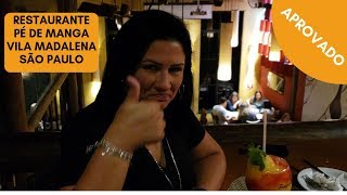 RESTAURANTE PÉ DE MANGA VILA MADALENA SP. TOP. RECOMENDO