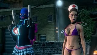 Saints Row: The Third - She's REALLY enjoying herself