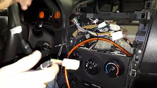 Замена штатной магнитолы corolla 2008 e150