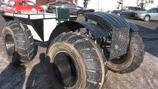 Вологодский болотоход, "Каракат" переломка ЗИС 5. Обзор на производстве.
