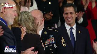 SOLIDER SURPRISE: Trump gives family their DAD back from deployment!