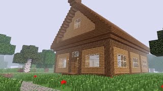 Как построить красивый дом в minekraft в лесу. Как построить деревню 1.