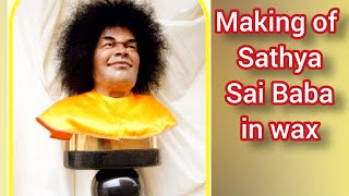 Sai baba wax statue - KARTIST