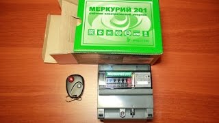 Счетчик Меркурий 201.5 + пульт управления