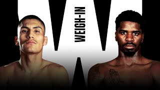 ???? VERGIL ORTIZ JR. VS. MAURICE HOOKER WEIGH-IN LIVESTREAM