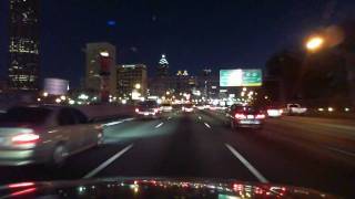 Atlanta's Downtown at Night