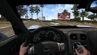Test Drive Unlimited 2 - Driving on a sunny day with new Chevy Corvette ZR1! [HD]