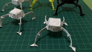 折り紙┌（┌＾o＾）┐ホモォ…簡易版を折ってみた