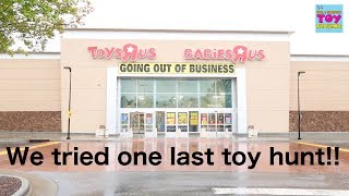 Toy Hunt Target And Toys R Us One Last Time New Vlog | PSToyReviews