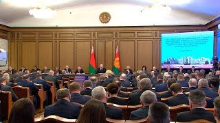 Лукашенко критикует правительство за работу по созданию высокопроизводительных рабочих мест