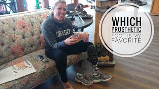 Favorite Prosthetic Foot! BKA Amputee