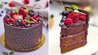 BOLOS DE CHOCOLATE E FRUTAS e Mais Receitas Deliciosas! | Receitas Demais