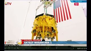 Berhasil Diluncurkan, Satelit Nusantara 1 Berada di Atas Pulau Papua - BIP 25/02