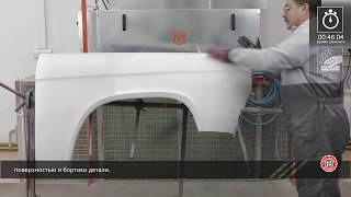06_урок Быстрый ремонт. Ремонт крыла Газ-21 Экспресс материалами KROY. Грунт Extrafiller Express 4:1