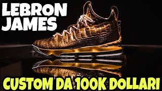 SNEAKER LEBRON JAMES DA 100.000 DOLLARI, ITA