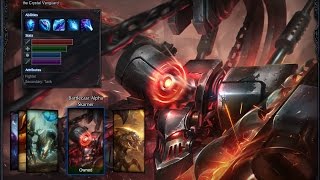 Battlecast Alpha Skarner Skin Spotlight Gameplay 1080p HD League Of Legends