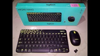 Best Wireless Keyboard Mouse Combo ( Logitech MK240 NANO )