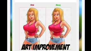 STATUS UPDATE (SUMMERTIME SAGA 0.16) ART IMPROVEMENT+2PREVIEW PHOTO