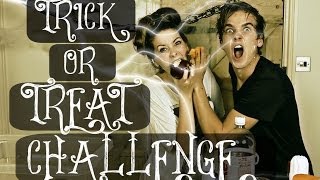 TRICK OR TREAT CHALLENGE WITH ZOELLA | ThatcherJoe