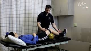 Short Arc Quad with visual feedback for full terminal knee extension