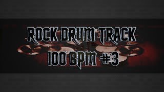 Groovy Rock Drum Track 100 BPM (HQ,HD)