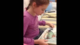 Алия, 11 лет, до 1,5 лет в пределах нормы. video 1444751653 mp4