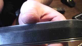 Покрытие на ножах coated blades