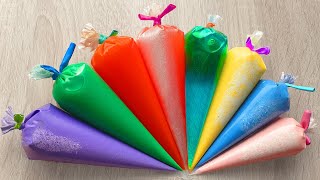 Making ASMR Slime with Piping Bags #251