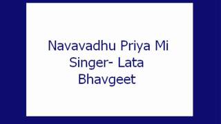 Navavadhu Priya Mi- Lata (Bhavgeet)