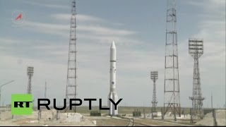 Запуск ракеты-носителя «Протон-М» с американским спутником