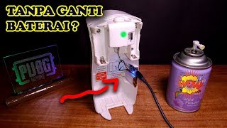 Modifikasi Baterai Pengharum Ruangan Jadi Lebih Awet !!!