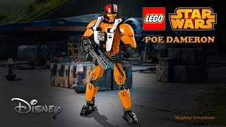 Lego Star Wars Figure Review 75115 Poe Dameron