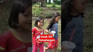 Petualangan Anak SD, Si Cantik Main Di Sungai