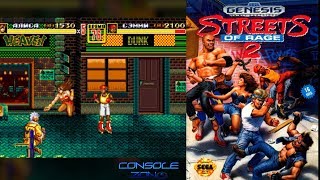 Streets of Rage 2 (Sega Genesis / Mega Drive) - прохождение игры на двоих