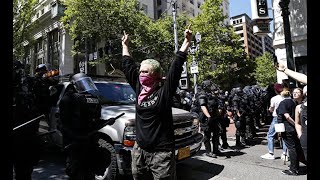 The Spectator (Великобритания): члены группировки Антифа из города Портленда — настоящие фашисты.