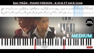 Bạc phận (Piano) K-ICM& Jack
