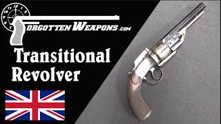 English Transitional Pepperbox Revolver