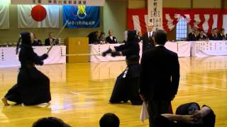 第13回神奈川県剣道祭　 北条忠臣－高鍋進