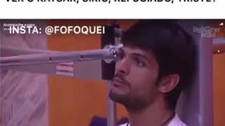 Lucas falando mal do Kaysar chamando de refugiado BBB 18