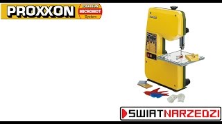 Proxxon MBS 240/E - cięcie twardego drewna - SwiatNarzedzi.pl