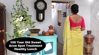 A Beautiful Morning With My Cousin: 100-Year-Old Sweet Recipe | Acne Spot Treatment | Healthy Lunch