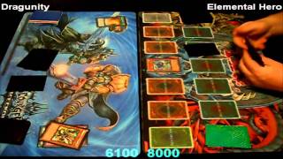 Yugioh E-Hero vs Dragunity - Round One