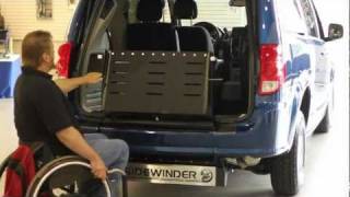 Sidewinder Rear Entry Wheelchair Van