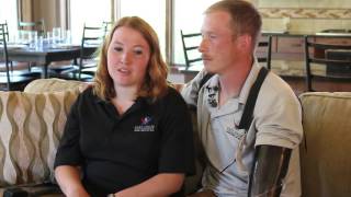 Triple-amputee veteran receives custom home in Duluth