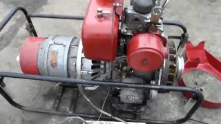 Дизельный мотор для мини-трактора. Дизельная электростанция 4kw-220v/