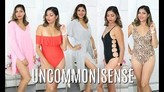 UNCOMMONSENSE TRY ON SWIMSUIT & SLEEPWEAR LINGERIE HAUL | 2019 FABIOLAG