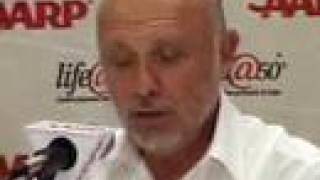 Hector Elizondo at AARP press conference 2007